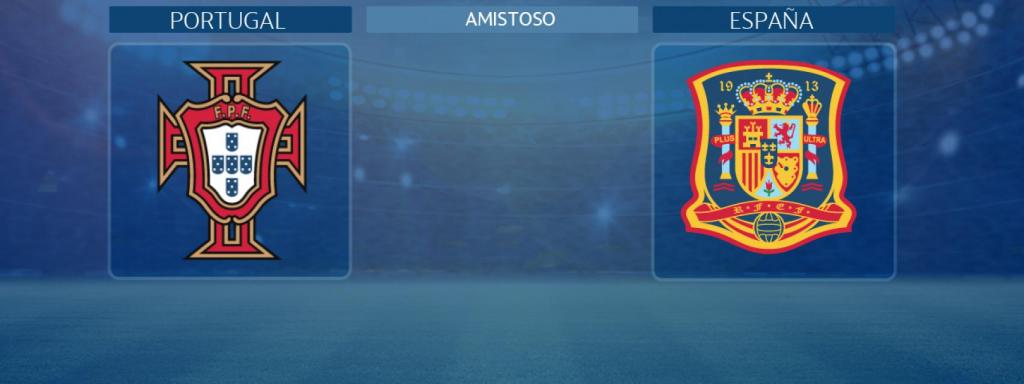 Portugal - España, amistoso internacional