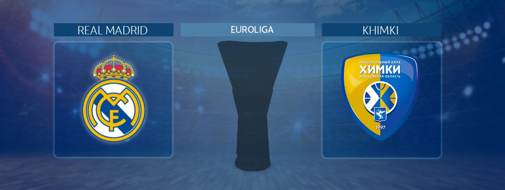 Real Madrid - Khimki, partido de la Euroliga