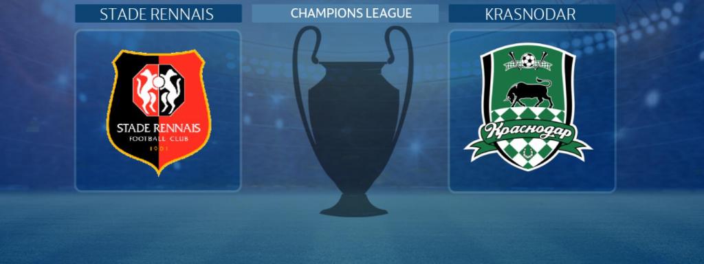 Stade Rennais - Krasnodar, partido de la Champions League