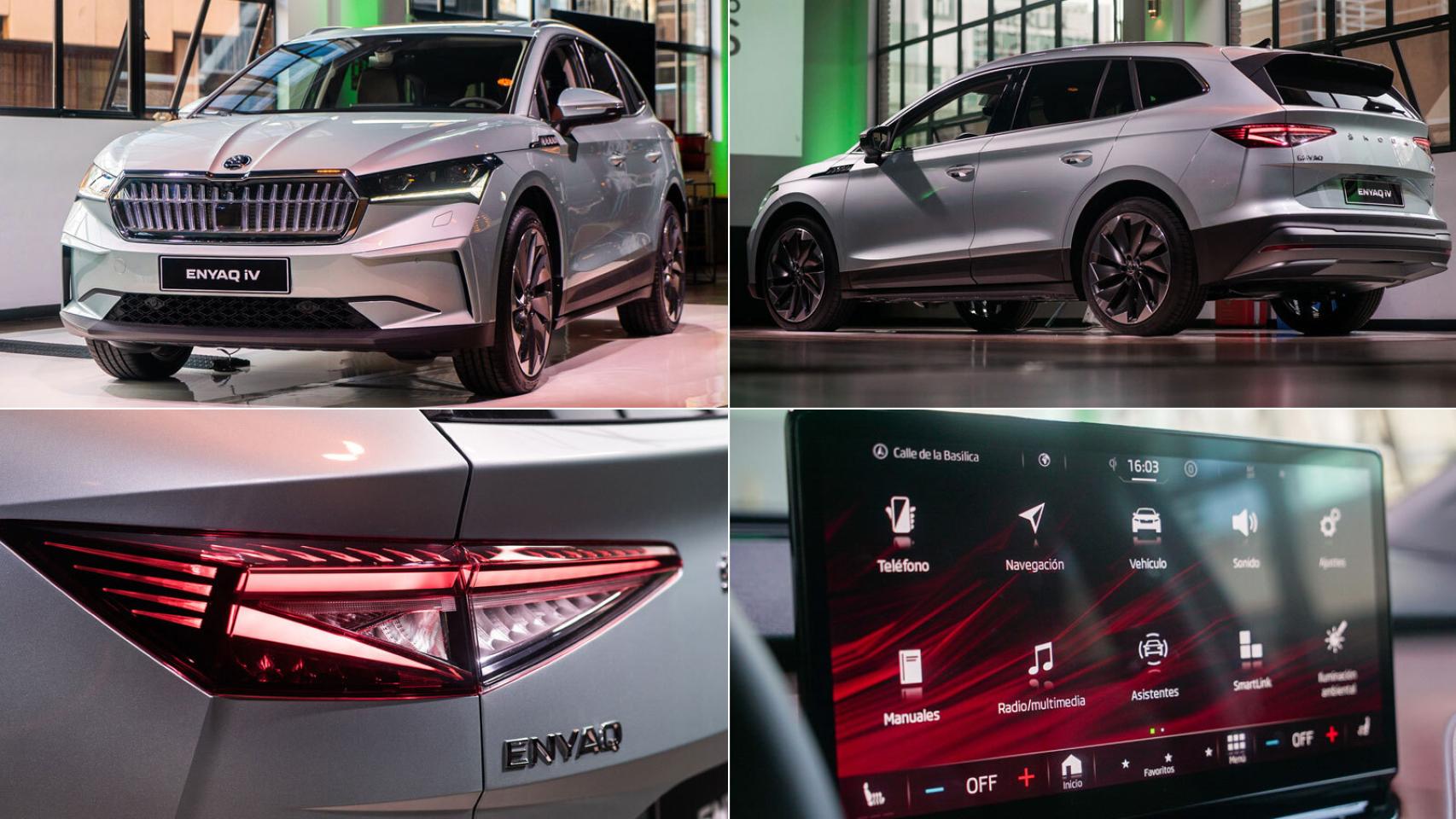 El Skoda Enyaq iV es un SUV eléctrico de gran tamaño y con un precio competitivo.