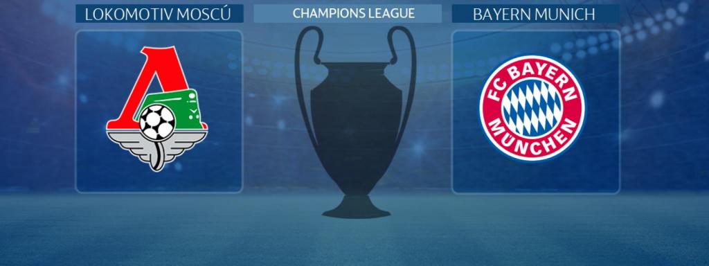 Lokomotiv Moscú - Bayern Munich, partido de la Champions League