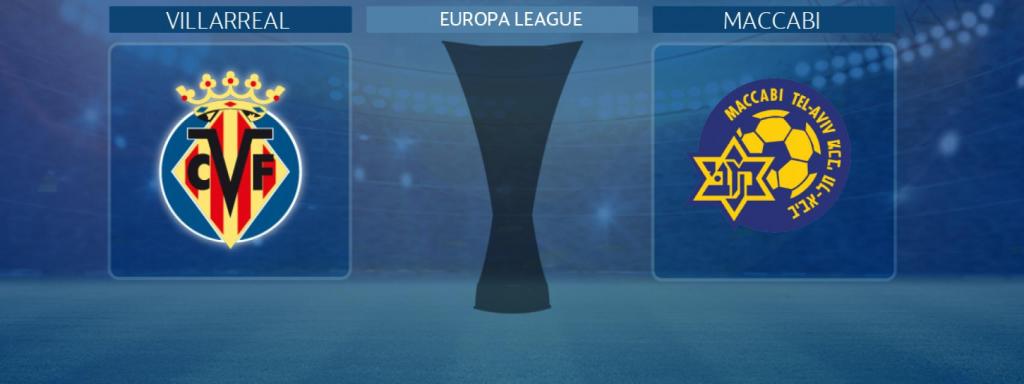 Villarreal - Maccabi, partido de la Europa League