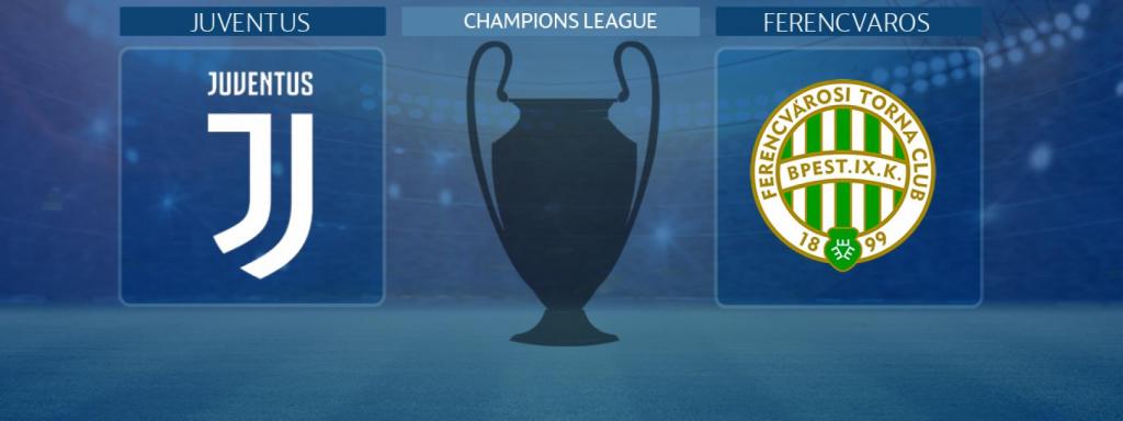 Juventus - Ferencvaros, partido de la Champions League