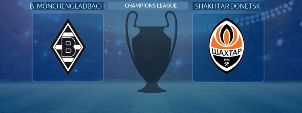 Borussia Mönchengladbach - Shakhtar Donetsk, partido de la Champions League