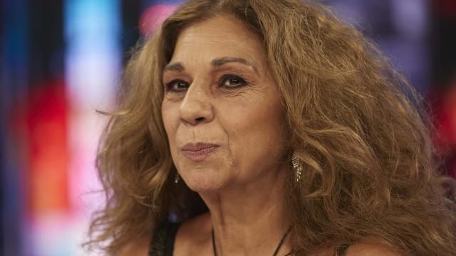 Lolita Flores en una entrevista en televisión.