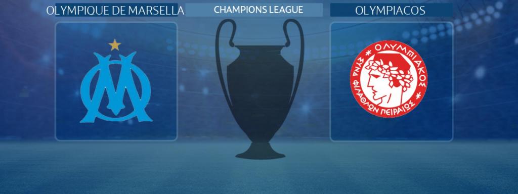Olympique de Marsella - Olympiacos, partido de la Champions League