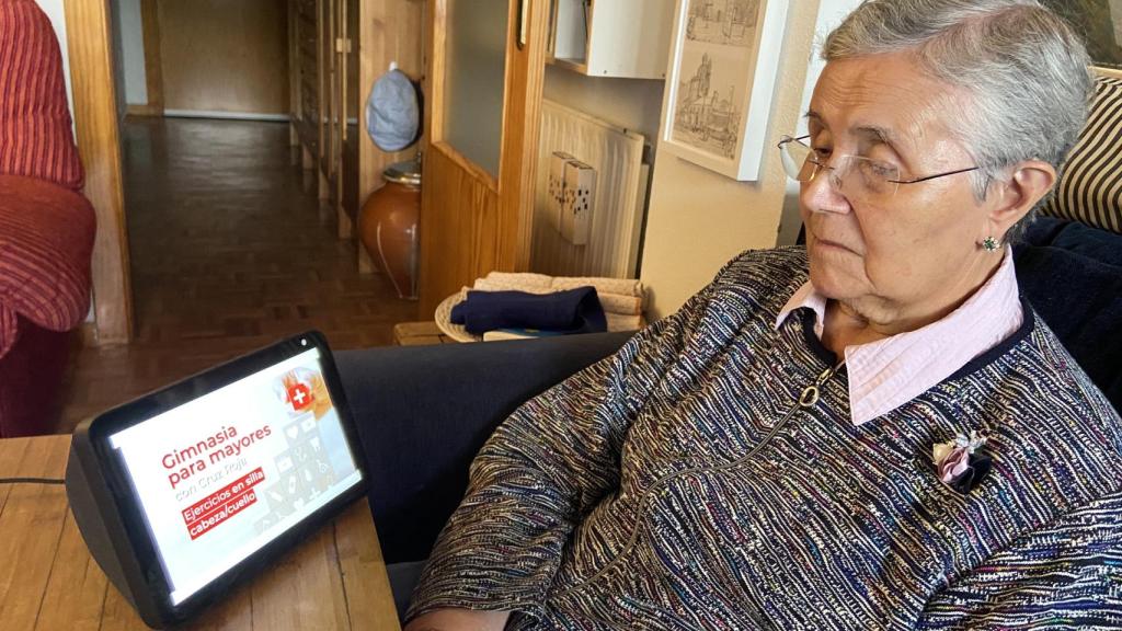 La skill de Alexa también permite realizar ejercicio a los mayores.