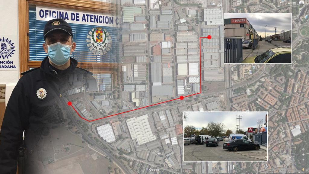 El oficial Javier Delgado traza a EL ESPAÑOL las líneas de lo ocurrido.