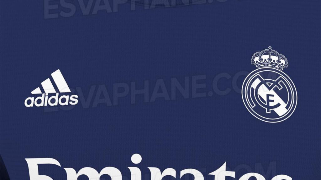 El diseño filtrado de la segunda camiseta del Real Madrid para la temporada 2021/2022. Foto: FootyHeadlines