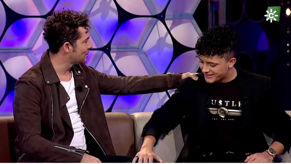 Raúl y David Bisbal se reencontraron en enero en 'Un año de tu vida'.