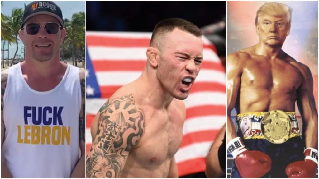 Colby Covington, el campeón de la UFC pro-Trump que amenaza a LeBron James