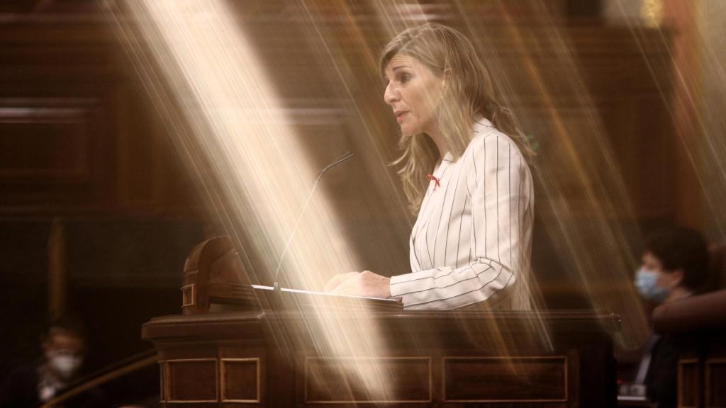 Yolanda Díaz, ministra de Trabajo y Economía Social, en el Congreso.