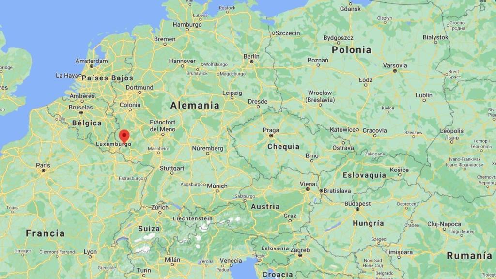 La localización de la ciudad en la que ha ocurrido el atropello.