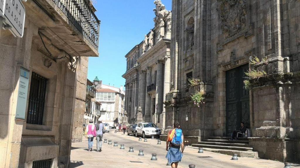 Imagen de la Praza de Mazarelos.