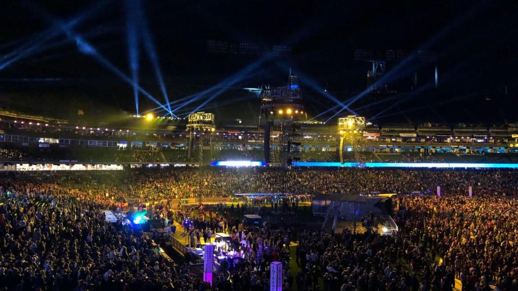 Uno de los eventos organizados por Salesforce en anteriores ediciones del Dreamforce