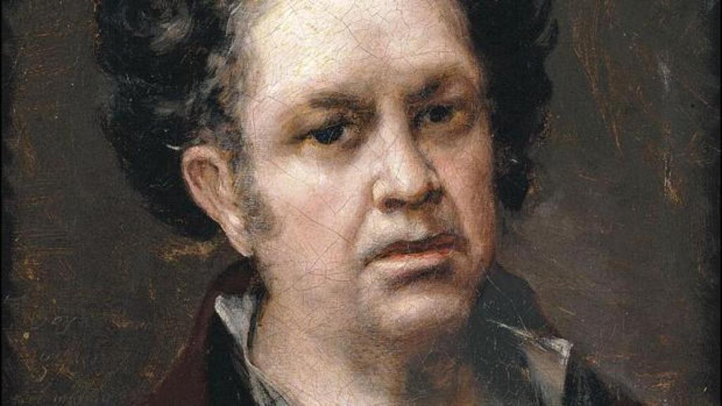 Autorretrato de Goya.