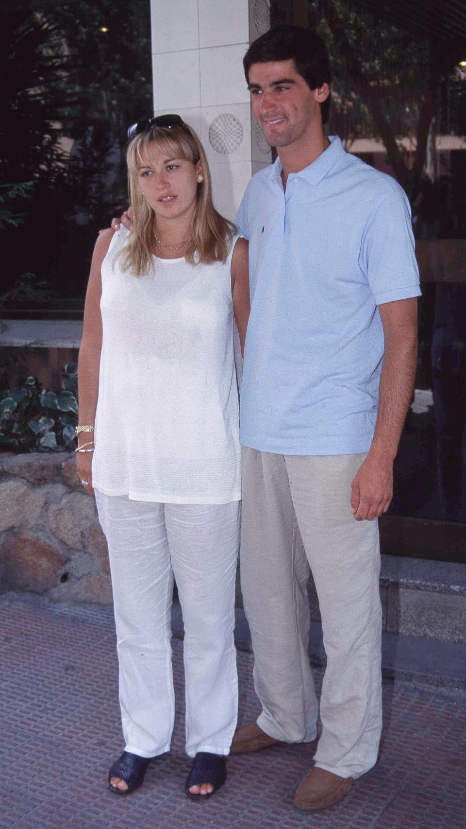 Jesús y Belén en una imagen tomada en 1999.