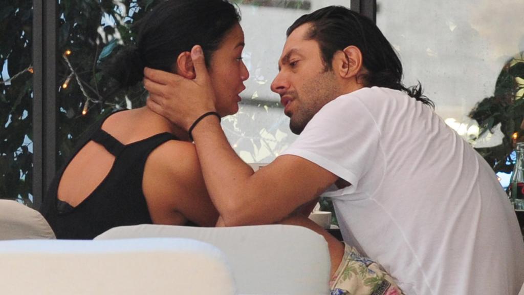 Rafael Amargo y Mía en el año 2011 en Barcelona.