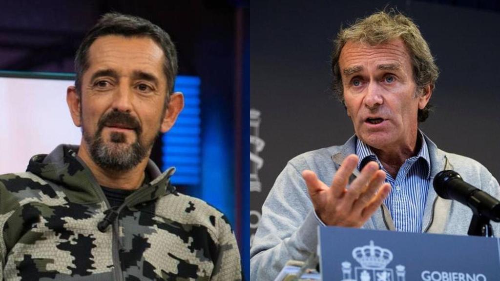 A la izquierda, Pedro Cavadas; a la derecha, Fernando Simón.