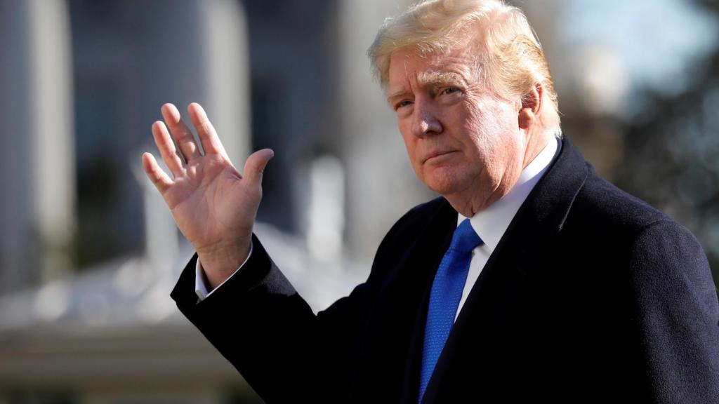 Donald Trump en una imagen de archivo.