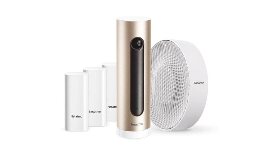 Así es el sistema de alarma con video inteligente de Netatmo.