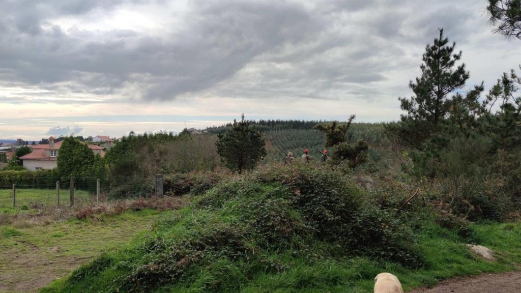 Cazadores en el Monte Xalo.