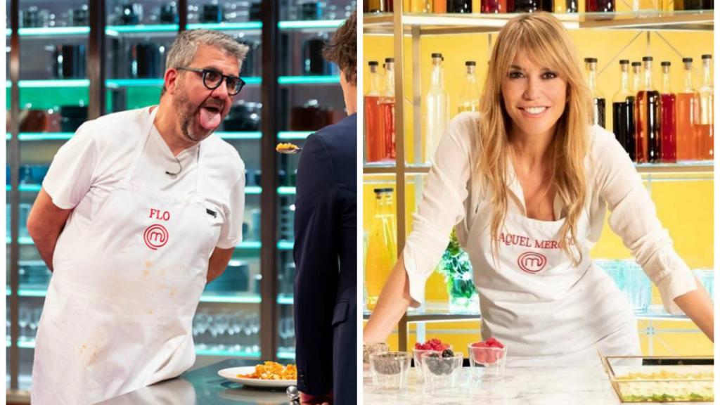 Florentino Fernández junto a Raquel Meroño en montaje de JALEOS.