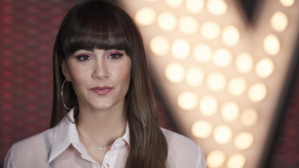 Aitana, durante la presentación de 'La Voz Kids' 2020.