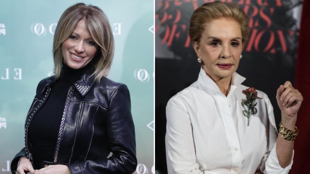 Susanna Griso y Carolina Herrera.