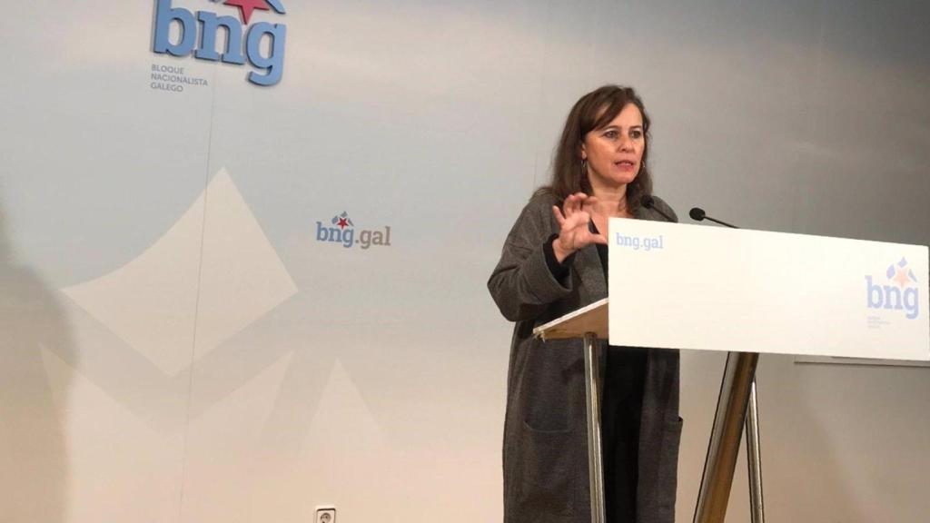 La portavoz del BNG en Europa, Ana Miranda, en una imagen de archivo