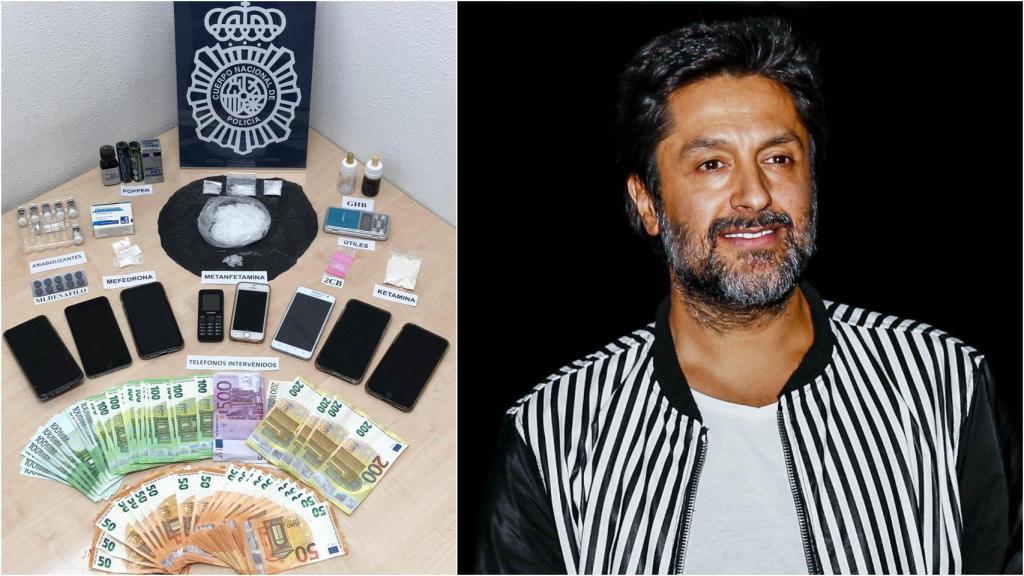 En la imagen, el resultado de los registros en las dos casas del bailarín.