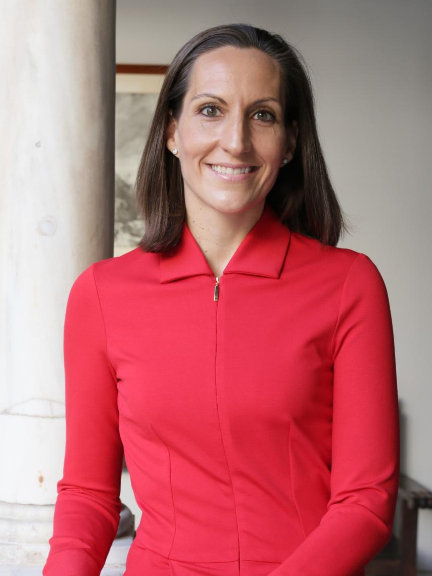 Teresa Barea en el Colegio Notarial de Andalucía.