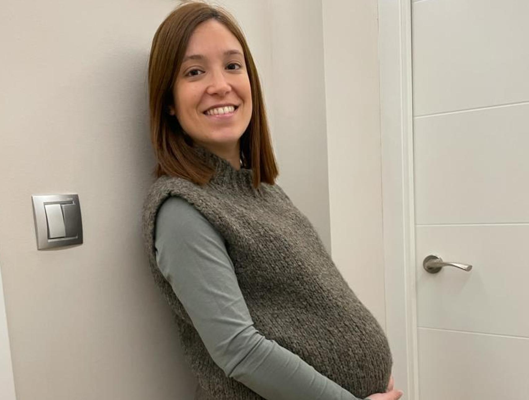 La óptica Sara González.