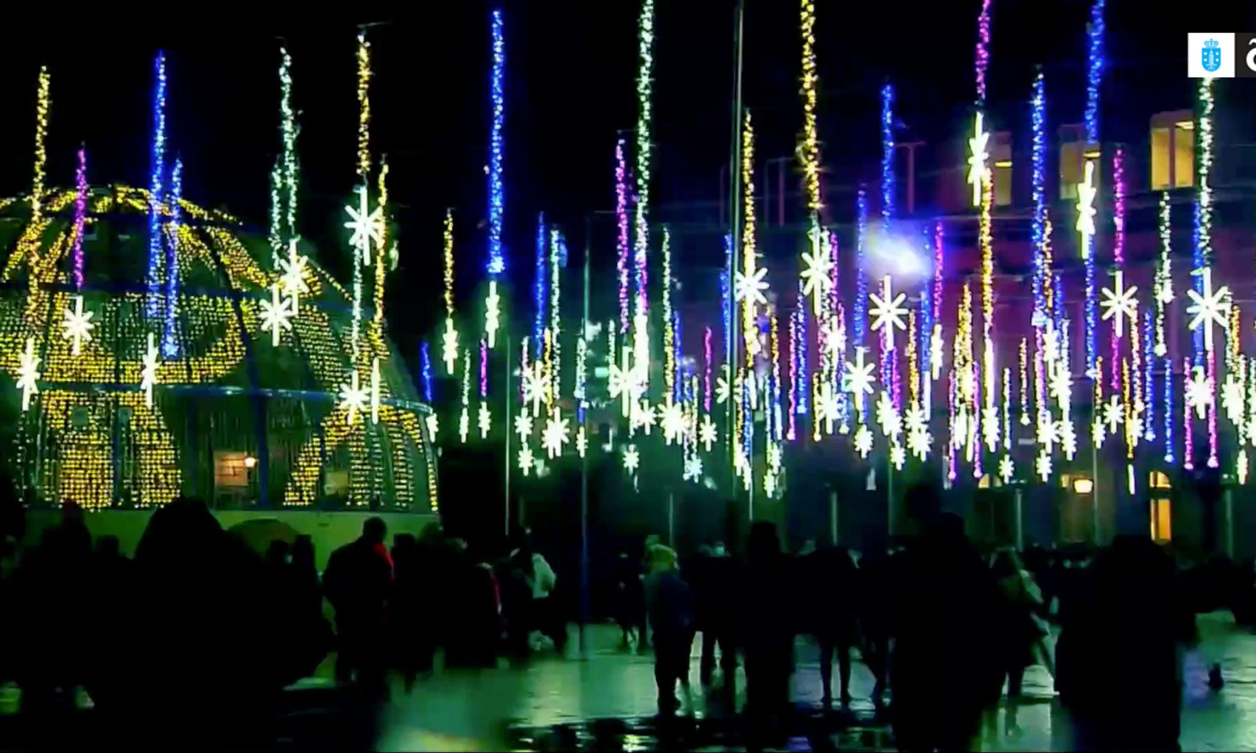 Encendido del alumbrado navideño