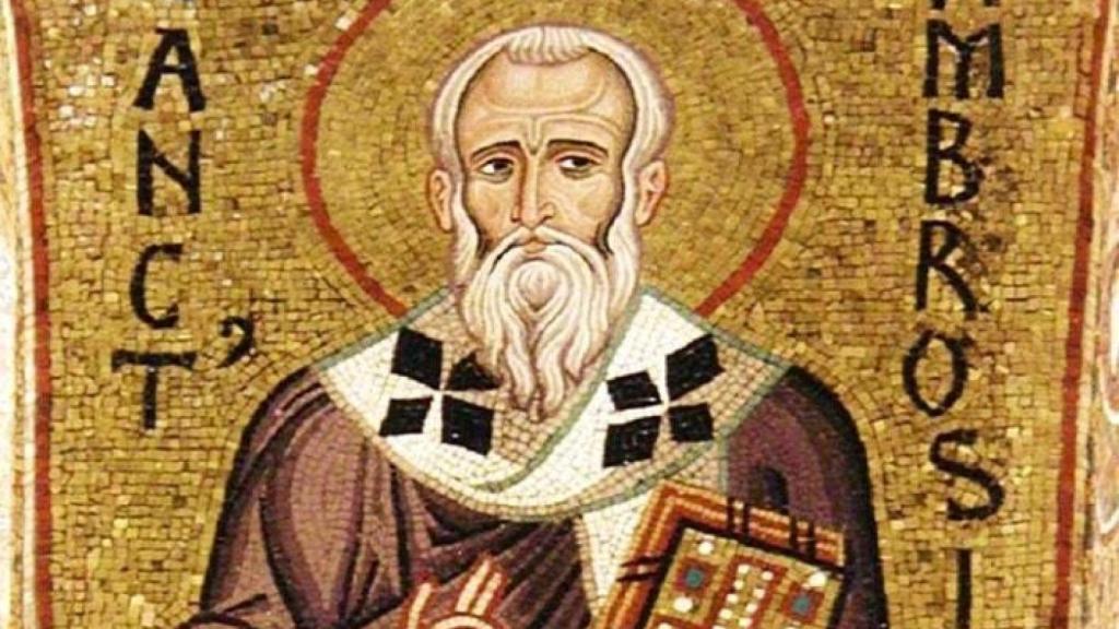 San Ambrosio de Milán.