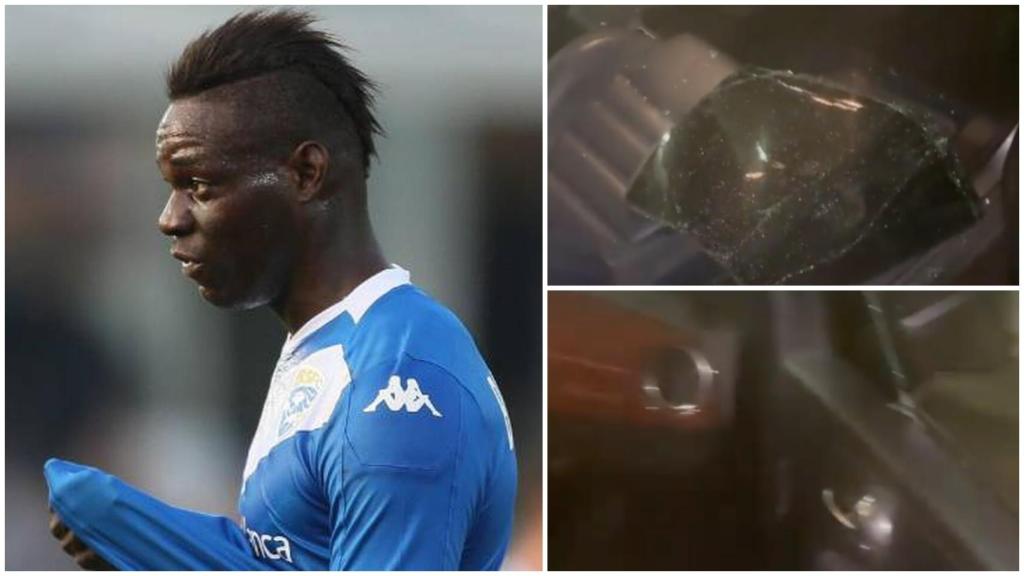 Balotelli explota tras sufrir un robo en su coche