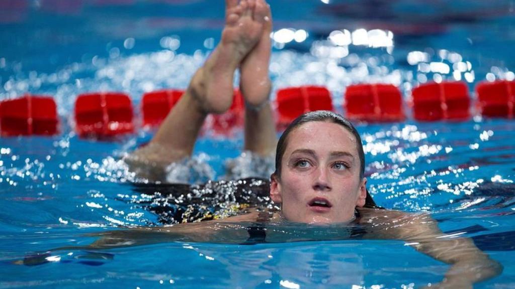 Mireia Belmonte, durante el Internacional Castalia de Castellón