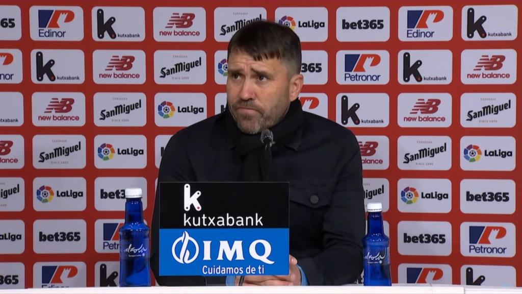 Eduardo Coudet tras vencer en San Mamés 14 años después