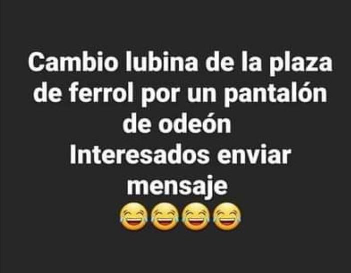 Historia publicada en Facebook por un ferrolano