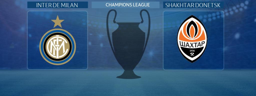 Inter de Milan - Shakhtar Donetsk, partido de la Champions League