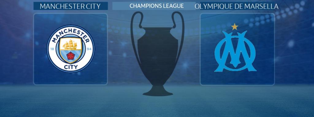 Manchester City - Olympique de Marsella, partido de la Champions League