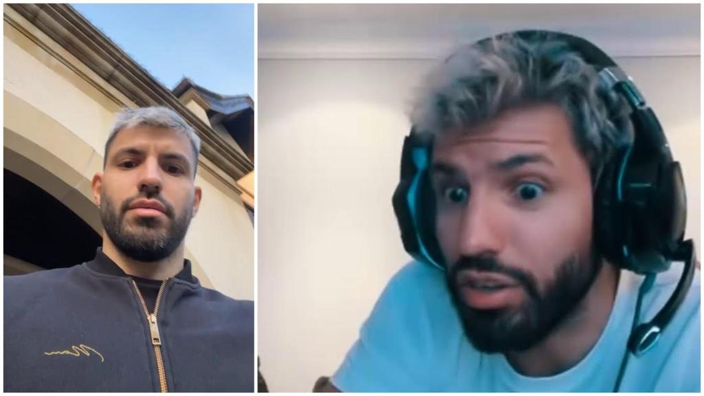 Agüero, en Twitch