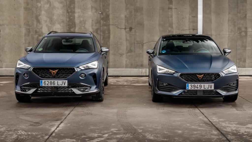 El Cupra Formentor y el Cupra León son los nuevos modelos que se suman a la gama.