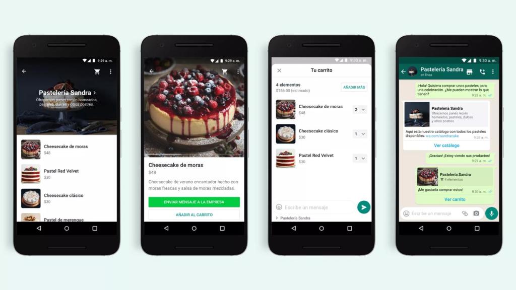La última incorporación de WhatsApp es el carrito de la compra.