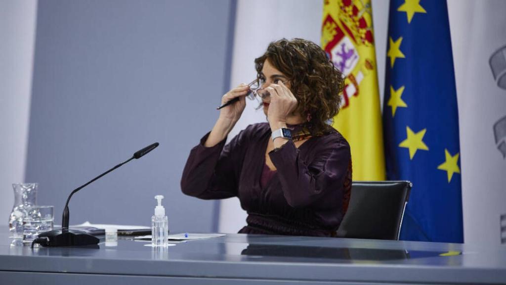 María Jesús Montero, ministra de Hacienda y portavoz del Gobierno