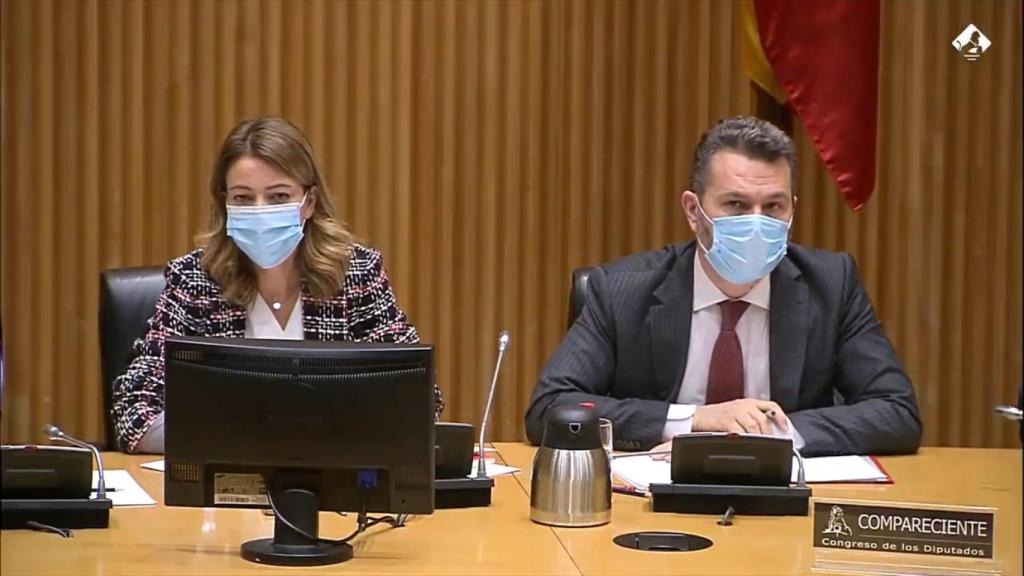 Monserrat Martínez y Rodrigo Buenaventura, próximos vicepresidenta y presidente de la CNMV, comparecen en el Congreso.