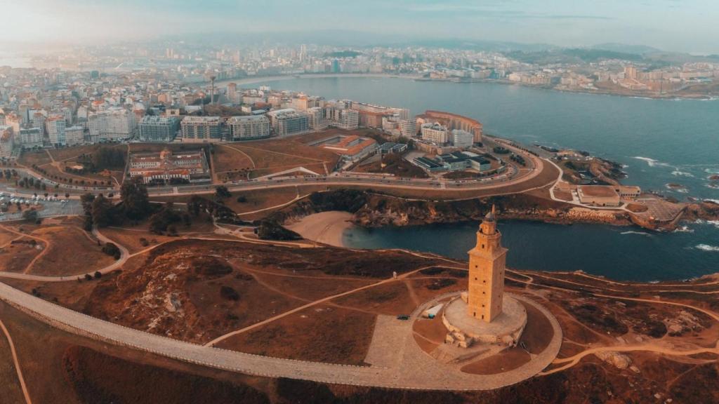 Una panorámica de A Coruña.