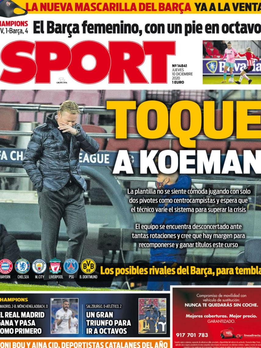 Portada SPORT