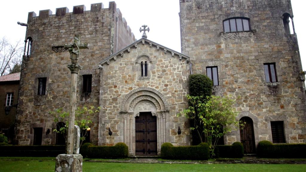 Fachada del Pazo de Meirás.