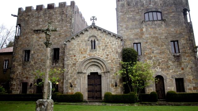 Fachada del Pazo de Meirás.